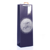 Tiger Feet Gift Bag Birthday Silver Bottle 6pk