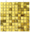 Oaktree Metallic Sequin Wall Panel Light Gold 30cm