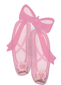 Anagram Ballerina Slippers 40" Foil Balloon
