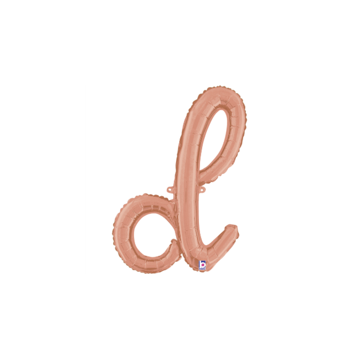 Grabo Foil Balloon Rose Gold 14" Letter D