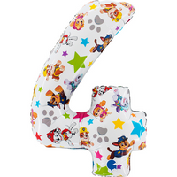 Grabo Foil Balloon Paw Patrol 26" Number 4