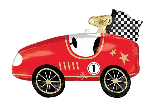 Anagram Foil Balloon Supershape Race Car 31