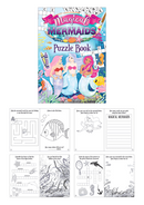 Henbrandt Puzzle Book Mermaids 48pk
