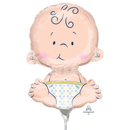 Anagram Foil Balloon Welcome Baby (Loose) 10"