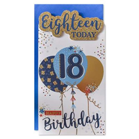 Prelude Platinum C55 Birthday Age 18 6pk