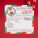 Tiger Feet Sticker Elf Delivery