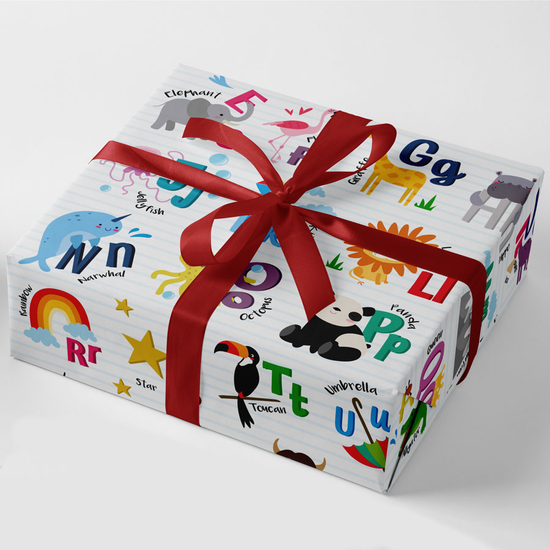 24pk Giftwrap Animals Open + 12 FREE Tags