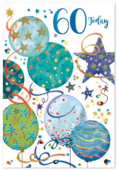 Simon Elvin C50 Birthday Age 60 6pk