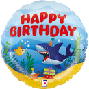 Grabo Ocean Party 9" Air Fill Foil Balloon