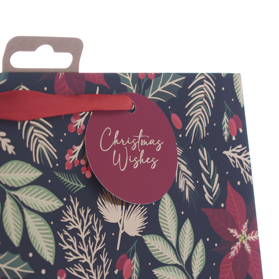 Tiger Feet Gift Bag Foliage Small 12pk