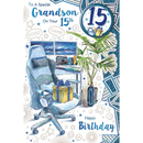 Xpress Yourself C75 Birthday Age 15 Grandson 6pk