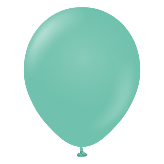 Kalisan Standard Sea Green 5" Latex Balloons 100pk