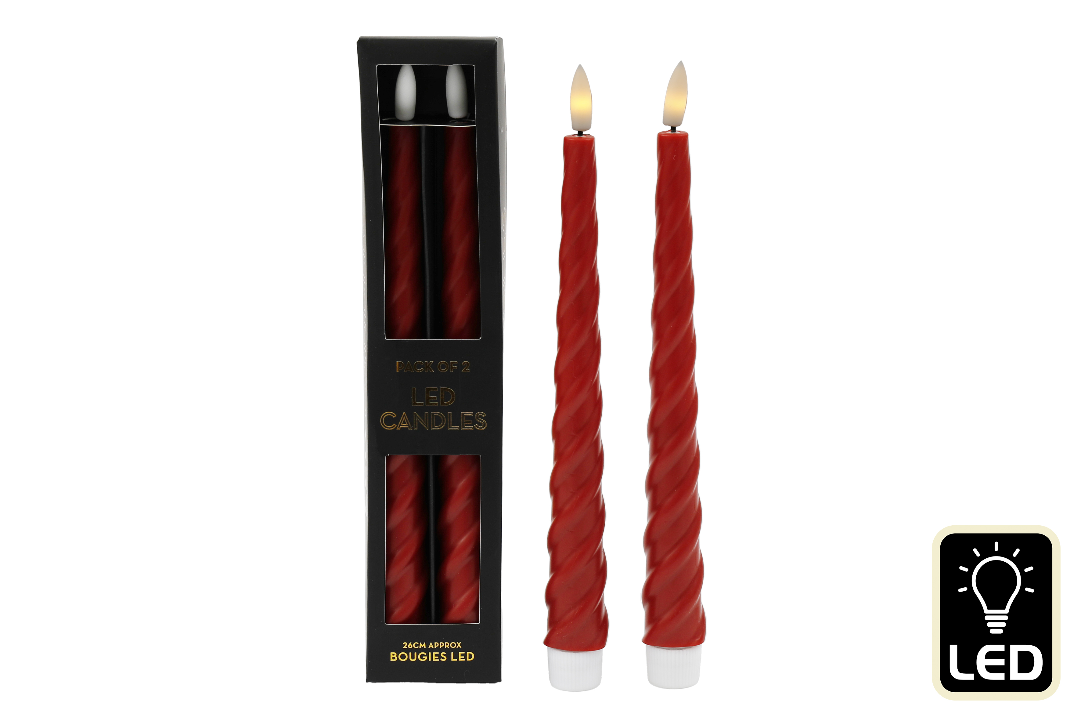 Taper Advent Candle 20cm (Colour May Vary)