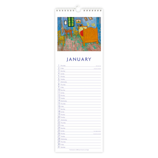 Calendar Slim Fine Art 2027