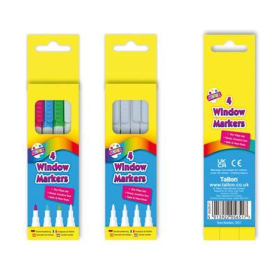 Tallon 4 Pack Window Markers