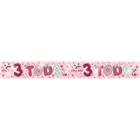 Giftzone Banner Age 3 Female 2.6M
