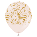 Kalisan Space Nebula Pink/Gold 12" Latex 25pk