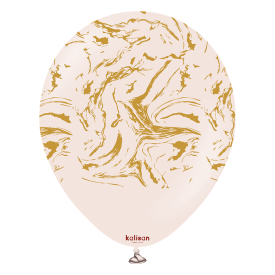 Kalisan Space Nebula Pink/Gold 12" Latex 25pk