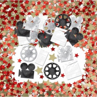 Lights Camera Action Confetti
