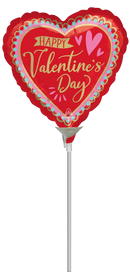 Anagram Valentine Affection 9" Foil Balloon