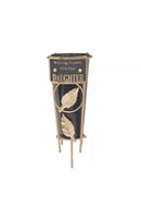 David Fischoff Daughter grave vase keepsake, 36cm tall, decorative memorial flower holder for honoring loved ones