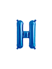 Northstar Foil Balloon Blue 16" Letter H