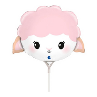 Cute Sheep 14" Mini Foil Balloon