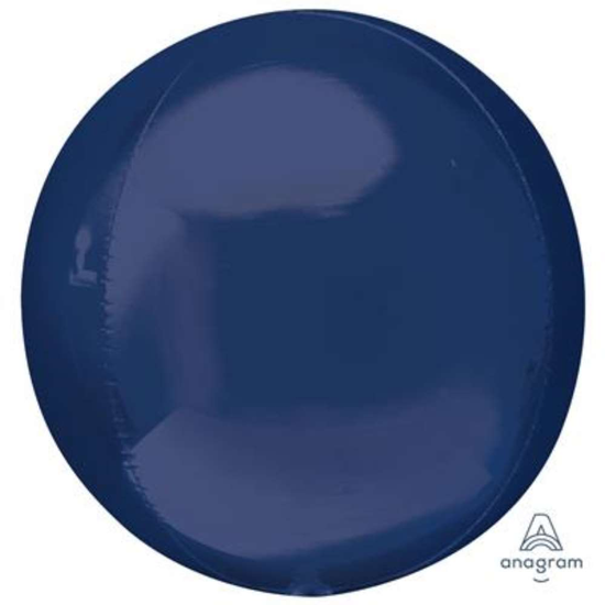 Anagram Foil Balloon 16" Orbz Navy