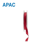 APAC Ribbon Satin Deep Red 10mm x 20M