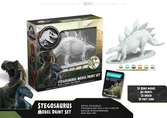 RMS Model Paint Set Jurassic World