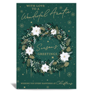 Prelude 6 Pack Cards C50 Christmas Auntie Wreath