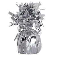 Unique Tassel Balloon Weight Silver 6oz