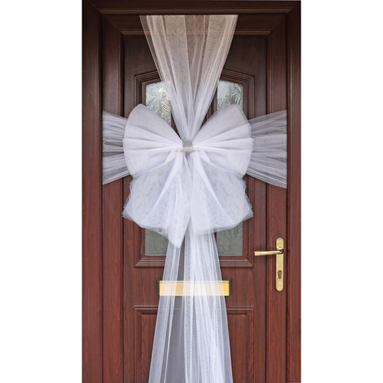 White Eleganza Door Bow