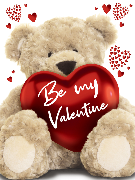 Regal 6 Pack Cards L3 Valentine's Day Open Bear