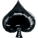 Ace of Spades Large Shape Foil Balloon 28"