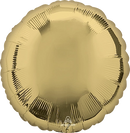 Anagram Foil Balloon White Gold Round 18"