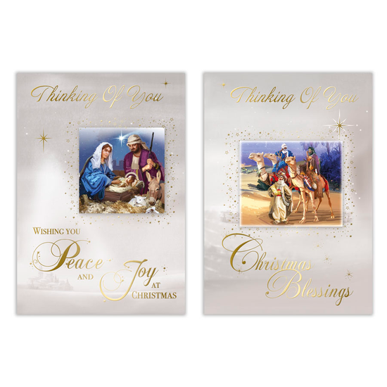 Poppyhill C50 Christmas Thinking Of You 12pk