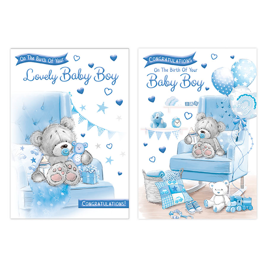 Poppyhill 12 Pack Cards C50 Birth Congratulations