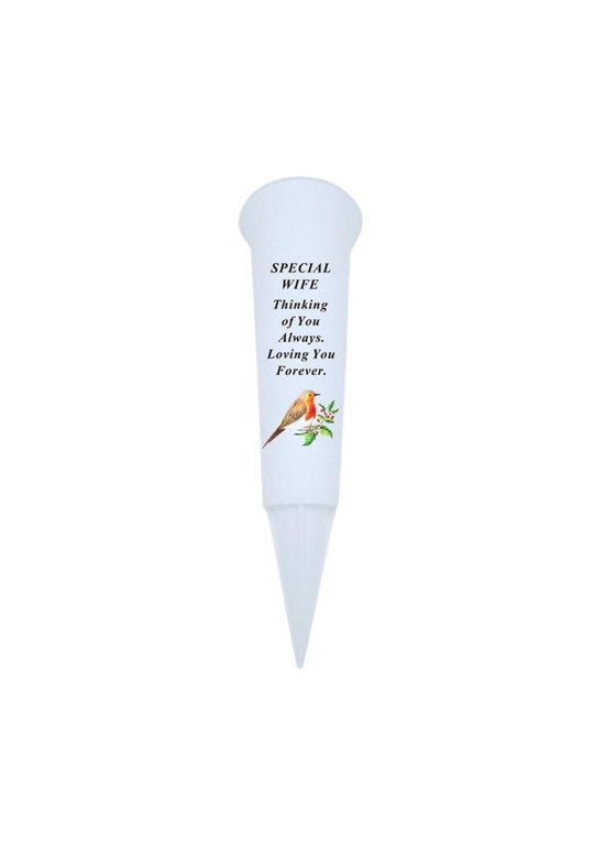 David Fischoff Memorial Spike Vase Wife 33x10cm