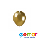 Gemar Shiny Gold 5" Latex Balloons 50pk