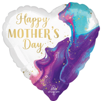 Anagram Mother's Day Marble 18" Foil Balloon