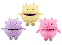 Plush Zip Monster 8" (Colour May Vary)