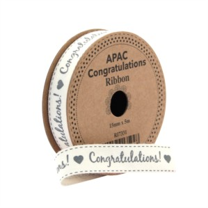 APAC Ribbon Congratulations 5m