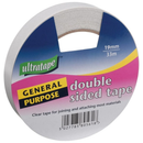 Ultratape Double Sided Clear Tape 19mm x 33M