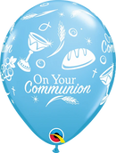 Qualatex Communion Blue 11" Latex 6pk