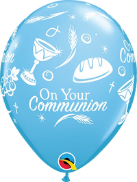 Qualatex Communion Blue 11" Latex 6pk