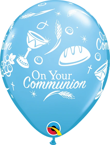 Qualatex Communion Blue 11" Latex 6pk
