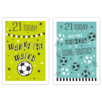 Poppyhill C50 Birthday Age 21 12pk