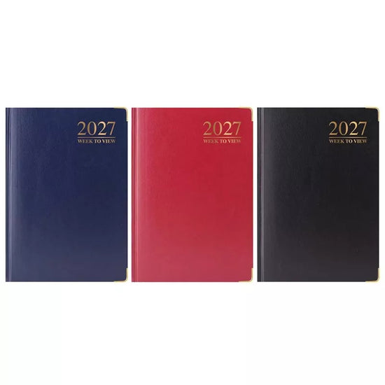 Diary A5 WTV Padded Casebound 2027 5pk