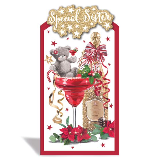 Prelude 6 Pack Cards C55 Christmas Sister Cute